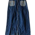 Kyoto Kasuals Long Denim Skirt Blue Size undefined Photo 0