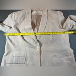 Saks 5th Avenue Saks 5th Ave Salon Z Linen Blazer Jacket Size 18 Photo 4