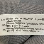 ZARA Gray Knit Sleeveless Racerback Turtleneck Stretch Crop Sweater Tank Top S Photo 3