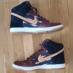 Nike Dunk High Skinny RARE SAMPLE Women Size 7 Aztec Pack in Oxen Brown/Marakesh Photo 6
