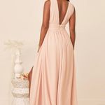 Lulus Lulu’s Heavenly Hues Blush Maxi Dress Photo 2