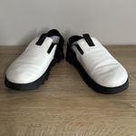 Sorel Viibe Clog Womens 10 White Leather Slingback Casual Platform Neutral Photo 6