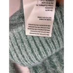 Free People Big City Ribbed Turtleneck Sweater Green Knit Long Sleeve Size XS Photo 5