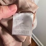 Fit & Flare Dress Beige Floral Tulle Skirt Size XS Photo 5