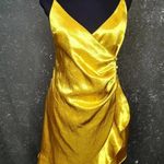 Topshop  Ruched Satin Minidress Photo 1