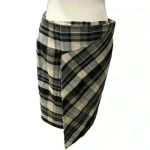 ZARA ASO Blair Waldorf Gossip Girl  Plaid Skirt Very Rare Photo 5