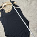 Old Navy  Women’s Tie-Strap Tank Top Bodysuit Ribbed Round Neck in Black XL Photo 11