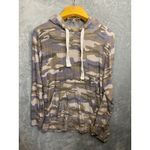 Zenana Outfitters Camouflage Print Cowl Neck Hoodie Sweatshirt Women's 1X Photo 3