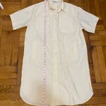 & Other Stories Stockholm atelier belted long Ivory Dress Size S Photo 2