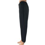 Show Me Your Mumu Women's Black Straight Tapered Leg High Waist Trousers Pants L Photo 1