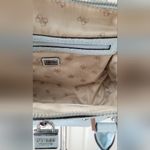 Guess  Anne Marie Faux-Leather Dome Satchel in Light Blue Photo 11