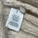 Aerie  Cable‎ Knit Sweater Women's Size Medium Oversized Nylon Acrylic Wool Blend Photo 6