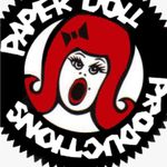 Paper Dolls Paper Doll Black and Red Dress XL Photo 7