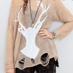 Wildfox  White Label Deer Lennon Sweater Photo 3