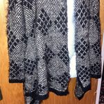 BCBGMAXAZRIA Cozy Fuzzy BCBG Maxazria Waterfall Cardigan Size S/M Photo 4