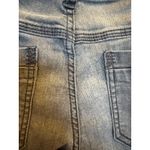Free People  Distressed Skinny Jeans Women’s Size 26 Gray Denim Low Rise Stretch Photo 3