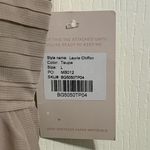 Birdy Grey 💙 NWT  Laurie Empire Waist Taupe Chiffon Bridesmaid Dress Photo 4