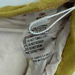 PQ SWIM PILYQ Bikini Bottoms Size Small Haven Tie Full String Swim NWT Shimmer Yellow Photo 11