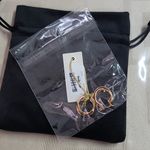 Free People  Triple Hoop Earring in GoldAmber Sceats Photo 4