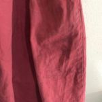 Gap Coral pink Apron Dress. Thick strap cami button belted dress with front pockets. Photo 5