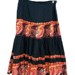 Boston Proper  cotton tiered aline skirt  Size 4P Photo 0