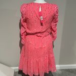Lilly Pulitzer  Chianna silk dress in coral sands gold metallic silk size 10 NWT‎ Photo 6