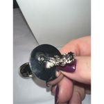 Head Vintage Faux Gold Tone Indian  Coin Clip Earrings Photo 6