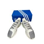 Adidas Tubular Shadow Knit Gray & White Athletic Sneakers Photo 1