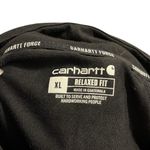 Carhartt Force Black Long Sleeve Quarter-Zip Shirt Photo 7