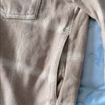 Madewell  Plaid Shirt Jacket in Brown and Cream Photo 8