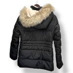 Ralph Lauren Lauren ‎ Women Sz PS Black Down Waterfowl Feathers Puffer Coat Photo 2