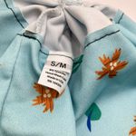 NWT Skida Nori Blue Leaf Print Running Hat Womens S/M Lightweight Ski Outdoors Photo 5