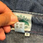 Kinsale Smocks VTG Medium Denim Cotton Pullover Top Fisherman Pockets Ireland Blue Photo 3