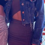 Missguided Misguided Brown Cut Out Body Con Dress Photo 3