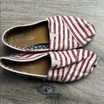 Toms Starry Blue Canvas Slip-Ons Size 7.5 Photo 1