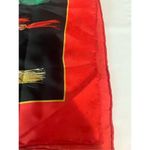 Ralph Lauren NWT Womens Scarf 100% SILK Rope & Tassel 56cm x 56cm 22” x 22” NEW Photo 2