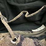 Nine West Brown & Tan Snakeskin Faux Leather Double Strap Shoulder Bag 9"X 16" Photo 10