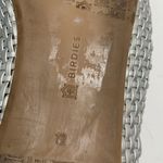 Birdies  The Starling Silver Woven Slip On Vegan Leather Loafers S-002 Sz 12 Photo 10