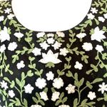 Jessakae Black Green & White Embroidered Floral Smocked Dotted Tulle Dress. Size 1X Photo 5
