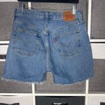 Levi's 501 Cut Off Distressed Jean Shorts Size 28 Photo 10