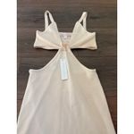 Love Lolita NEW XS Ottilie Maxi‎ Dress Cream Cut Out Romantic Dreamy Soft Pink Photo 5