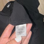 INA  Black Long Sleeve Sheer Ruffled Top - Size Medium Photo 7