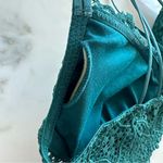 Dark Green Lace Cami Bralette • Sz S Photo 3