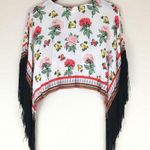 H&M Coachella Fringe Floral Top 2 Photo 4