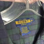 Ralph Lauren  Rugby Women’s Green Plaid Button Up Shirt. Size 4 Photo 2