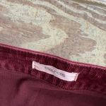 Maurice's Maurice’s burgundy corduroy button-front mini skirt size 8 Photo 1