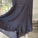 Fun 2 fun blue patterned cutout open back romper with tie Photo 5