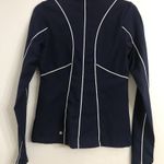 Calia by Carrie Calia Women's Tipped Cold Dash 1/4 Zip in Opulent Blue size S NWT Photo 5