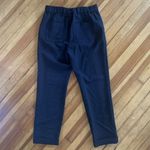 Maeve  Anthropologie Pintuck Cuffed Trouser Pants in Black Size 8 Photo 2