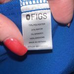 FIGS Technical Collection Rafaela Scrub Top Royal Blue Women's XXS Photo 5